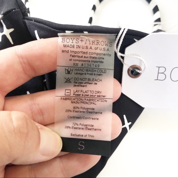 Boys + Arrows Aviation Airplane Bikini Top - Picture 3 of 3